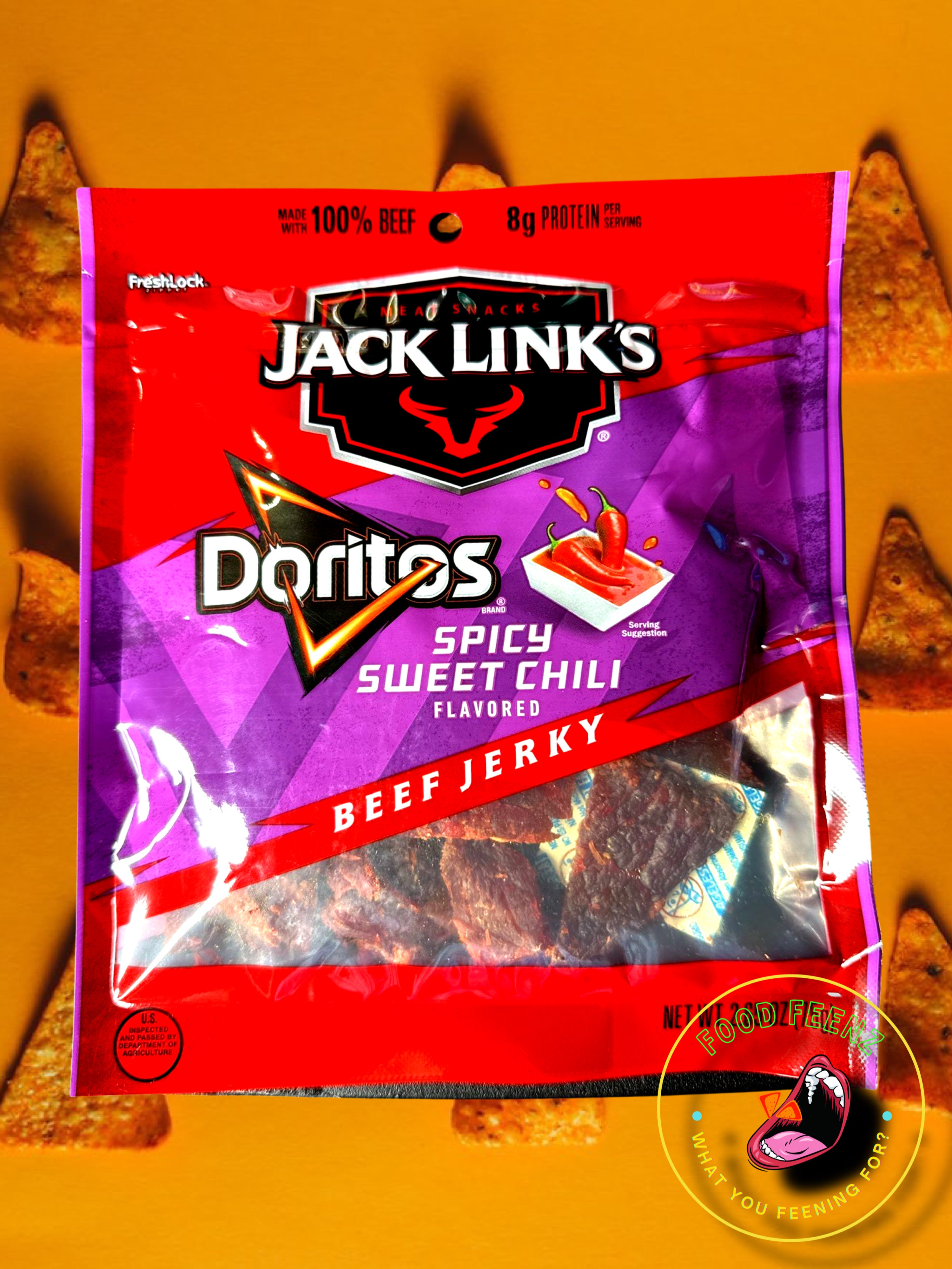 Jack Link’s® Doritos® Spicy Sweet Chili Flavored Beef Jerky, 2.65 oz