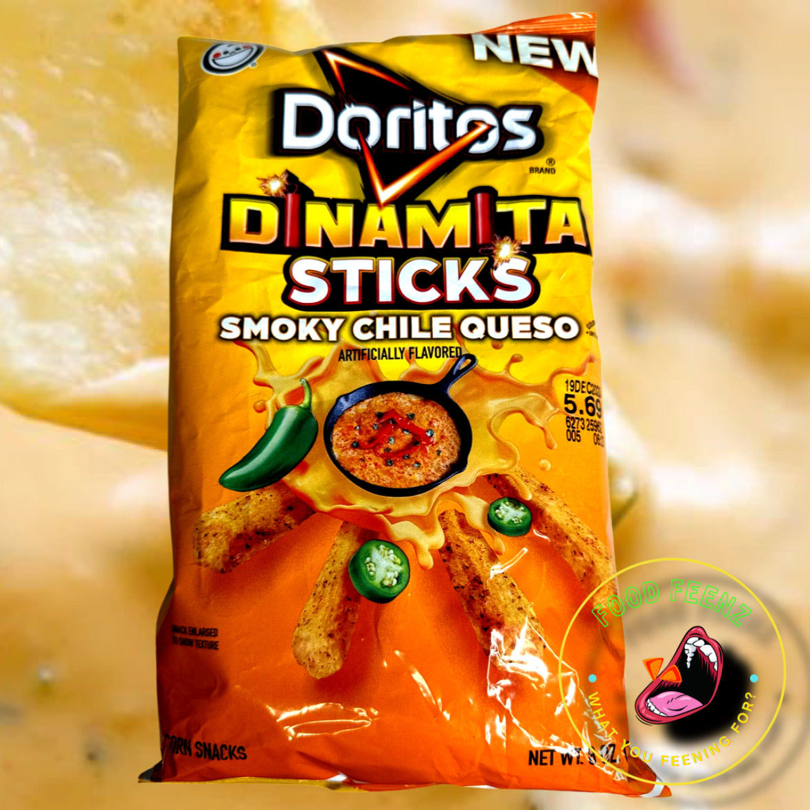 Doritos Dinamite Smoky Chile Queso Flavor (Mexico)