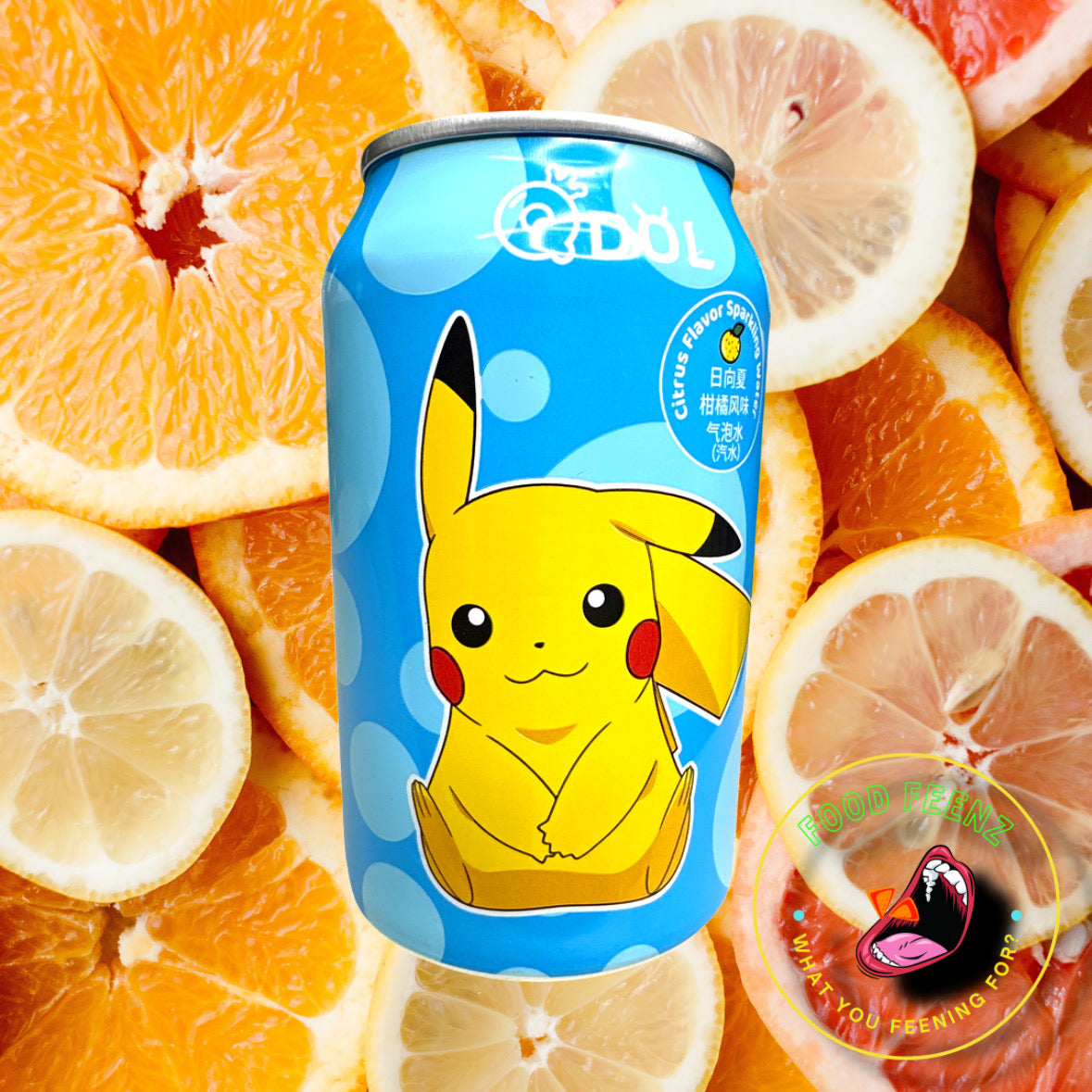 Pokemon Citrus Flavored Soda (China)