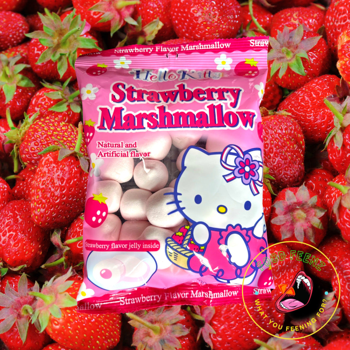 Hello Kitty Strawberry Marshmallows (Japan)