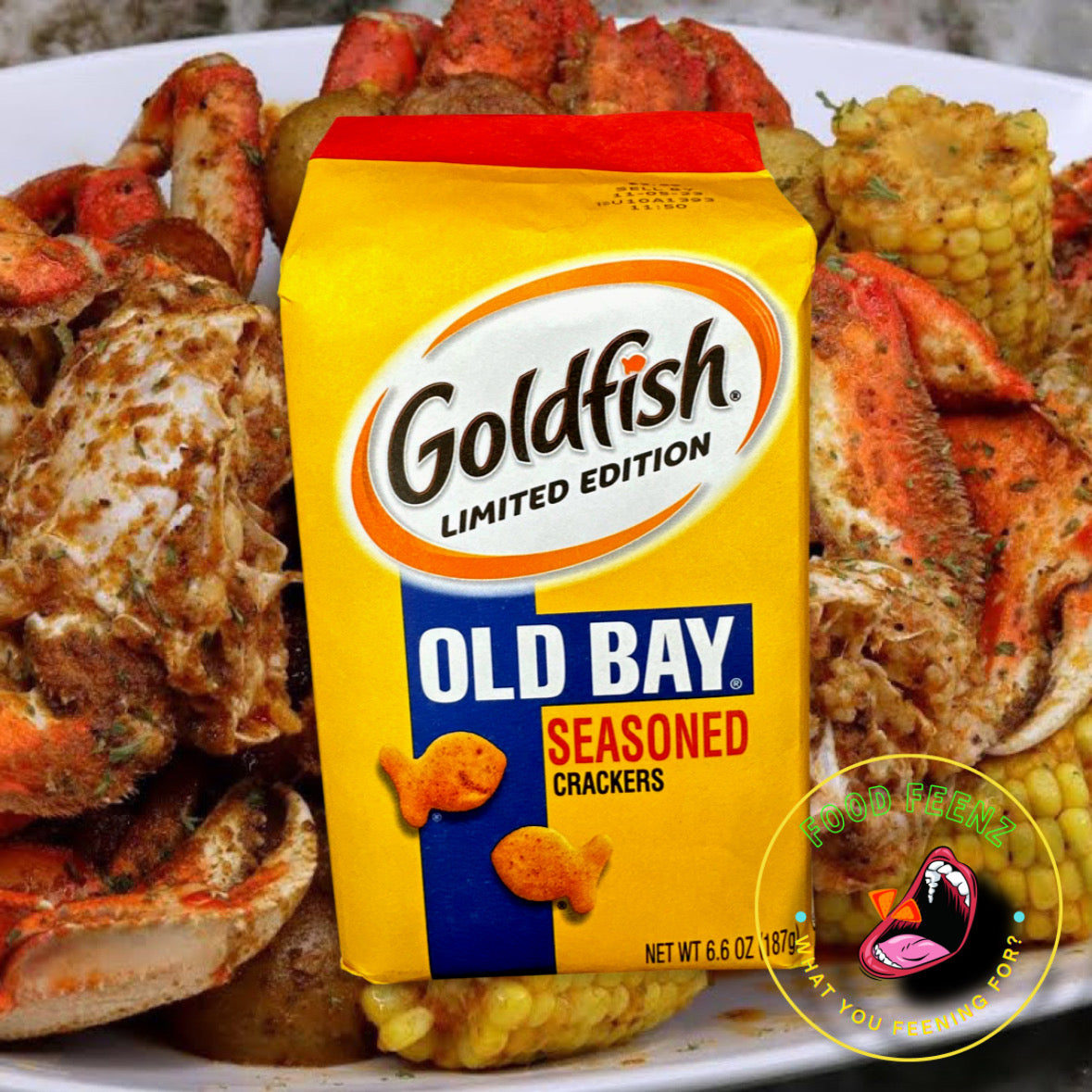 Goldfish Old Bay Seasoned Crackers (Limited Edition)