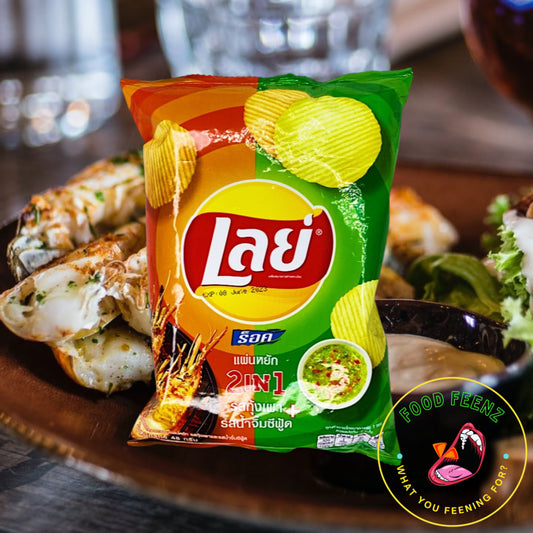 Lay's 2 in 1 Shrimp Grill & Seafood Sauce Flavor (Thailand)
