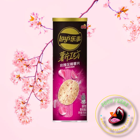 Lay's Rose Petal Chips - Sweet & Sour (China)
