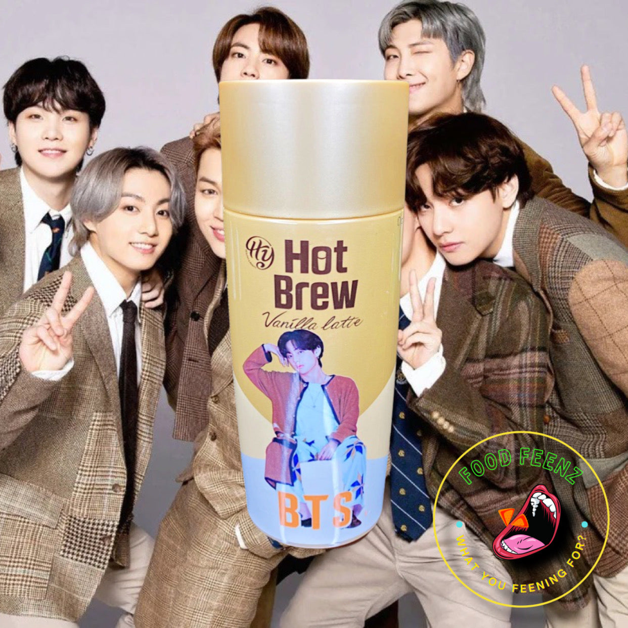 BTS Hot Brew Vanilla Latte Flavor (Korea)