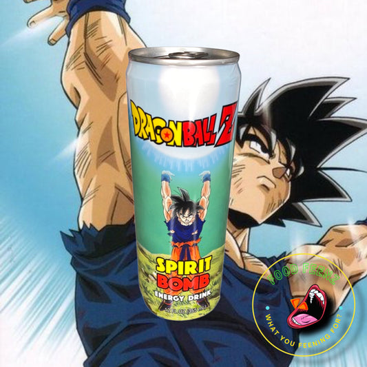 Dragon Ball Z Energy Drink Spirit Bomb