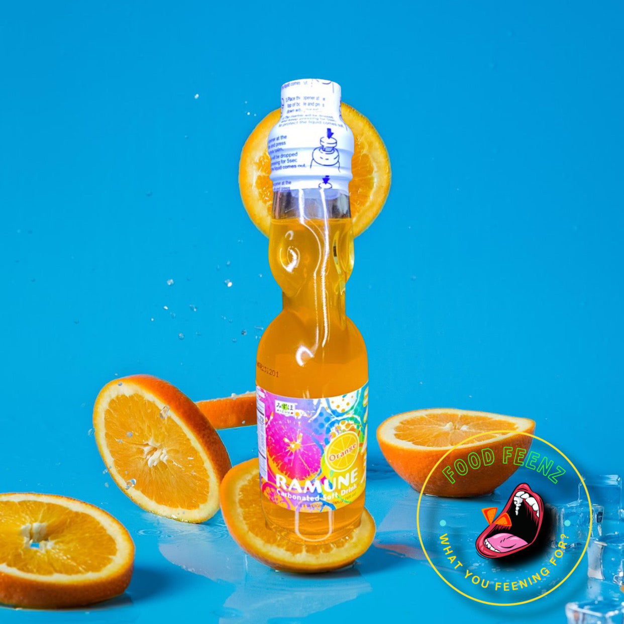Ramune Orange Flavored Drink (Japan)