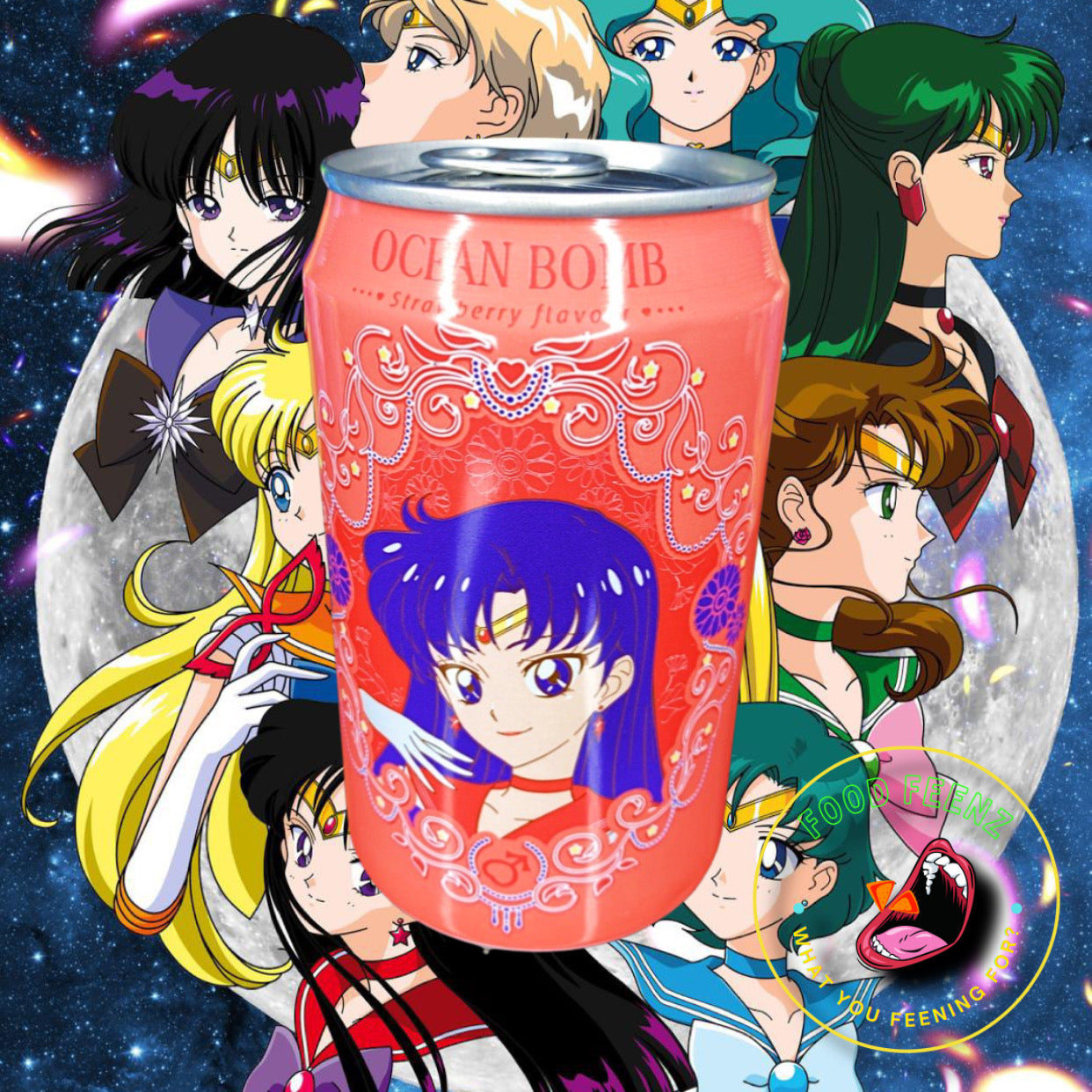 Sailor Moon Ocean Bomb Strawberry Flavor (Taiwan)
