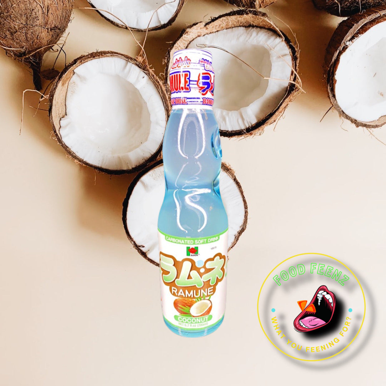 Ramune Coconut Flavored Drink (Japan)
