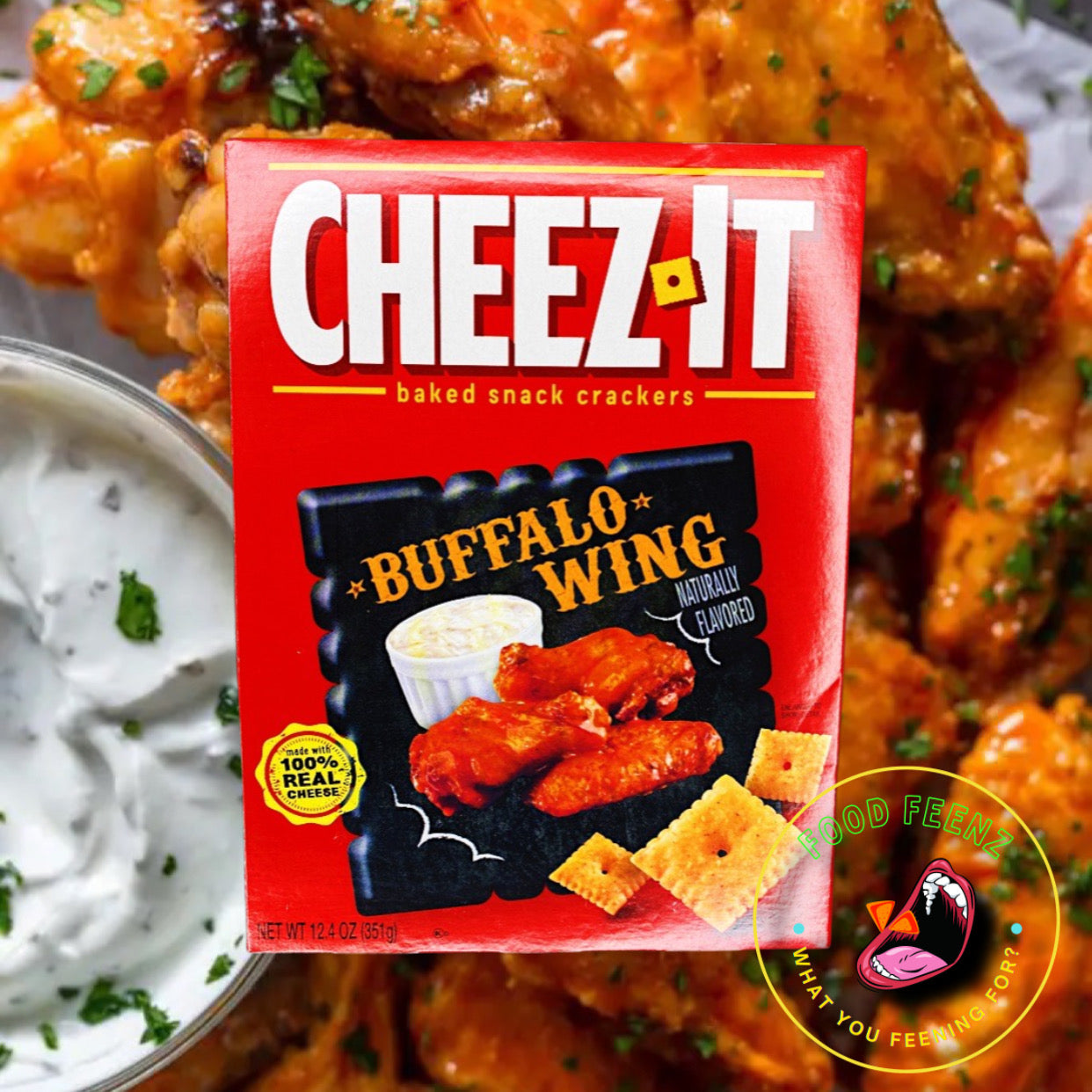 Cheez It Buffalo Wing Flavor