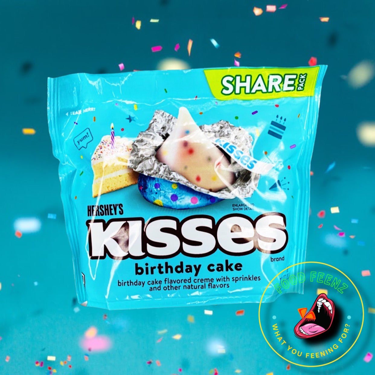Hershey's Kisses Birthday Cake
