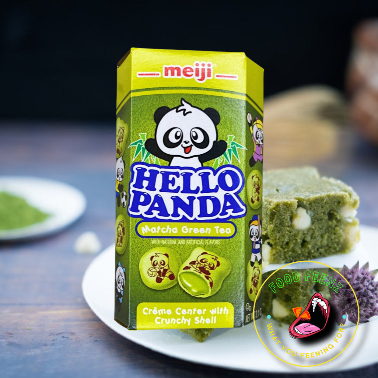 Hello Panda Matcha Green Tea Flavor