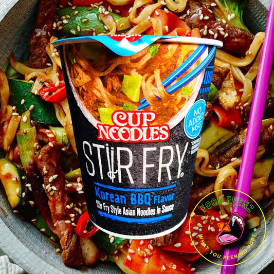 Cup Noodles Stir Fry - Korean BBQ