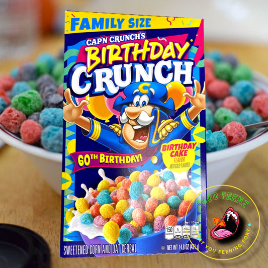 Cap'N Crunch's 60th Birthday Crunch Cereal