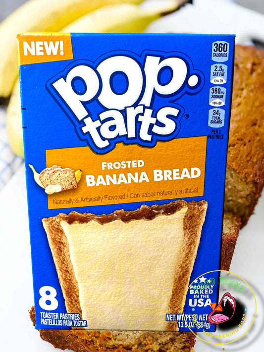 NEW Pop Tarts Frosted Banana Bread