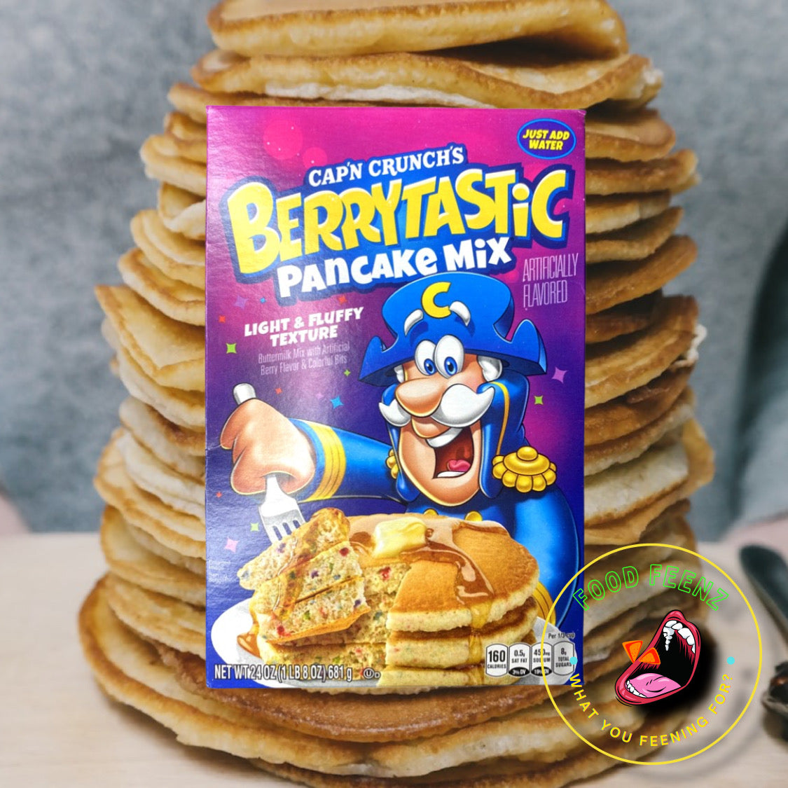 Cap'N Crunch's Berrytastic Pancake Mix