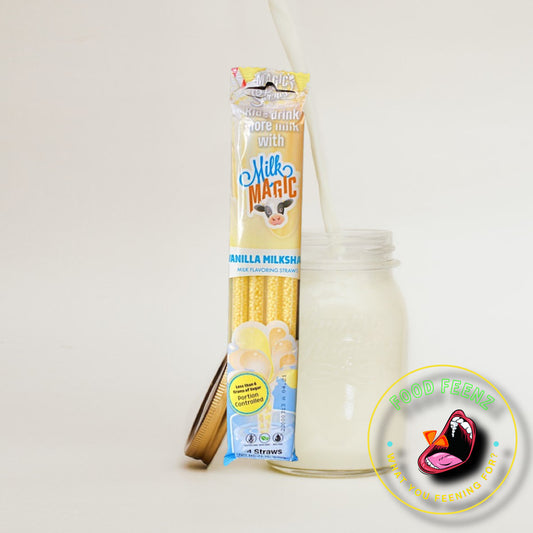 Milk Magic Vanilla Milkshake Milk Straws (Hungary)