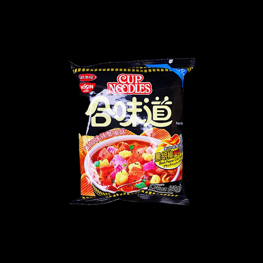 Cup Noodles Black Pepper Crab Flavor Chips (China)