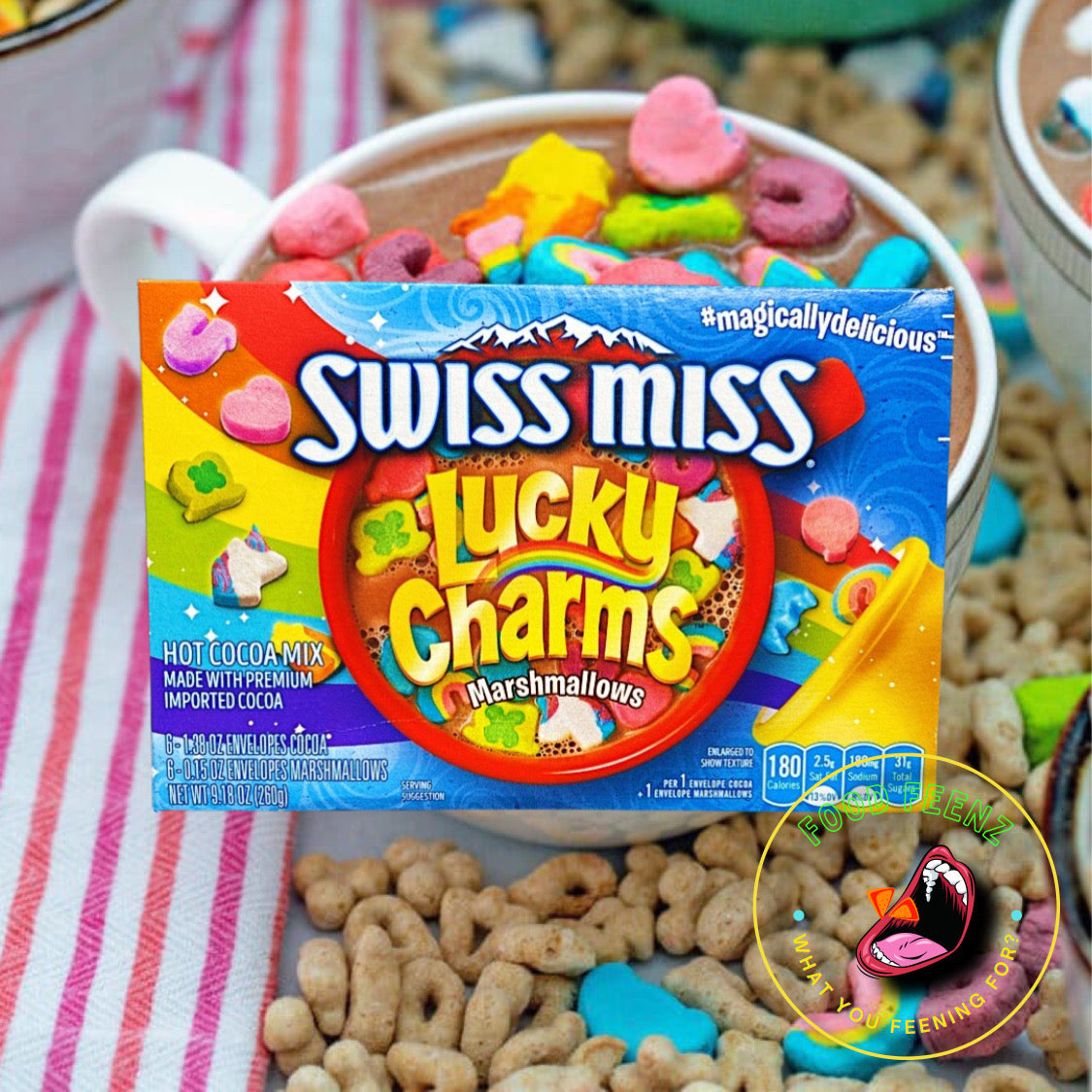 Swiss Miss Lucky Charms Marshmallows Hot Cocoa