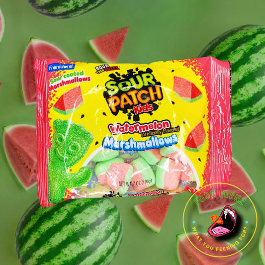 Sour Patch Kids Watermelon Marshmallows (Italy)