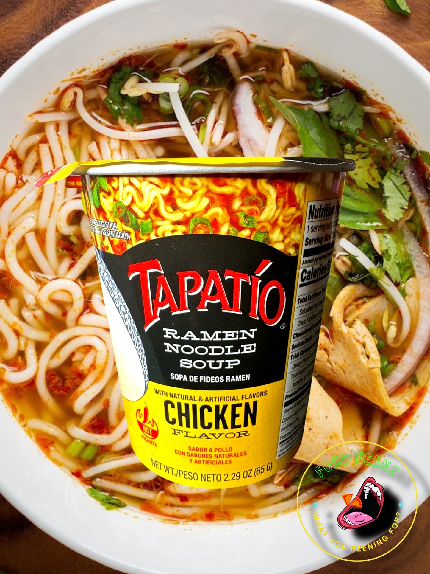 Tapatio Chicken Ramen Noodle Soup