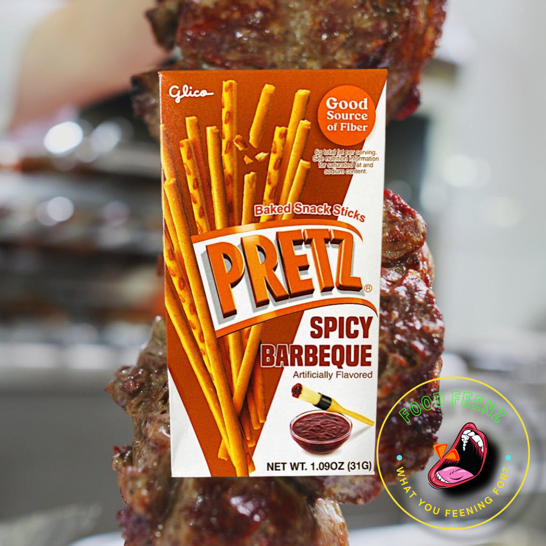 Pretz Spicy Barbeque Sticks (Thailand)