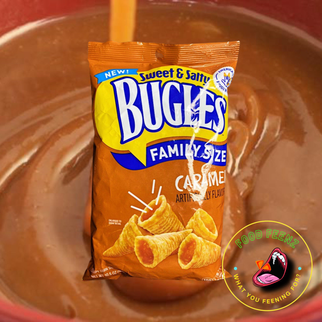 Bugles Caramel Flavor