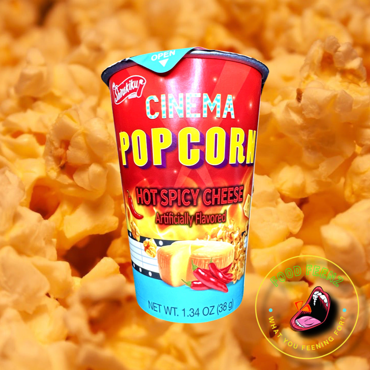 Cinema Popcorn Hot Spicy Cheese (Korea)