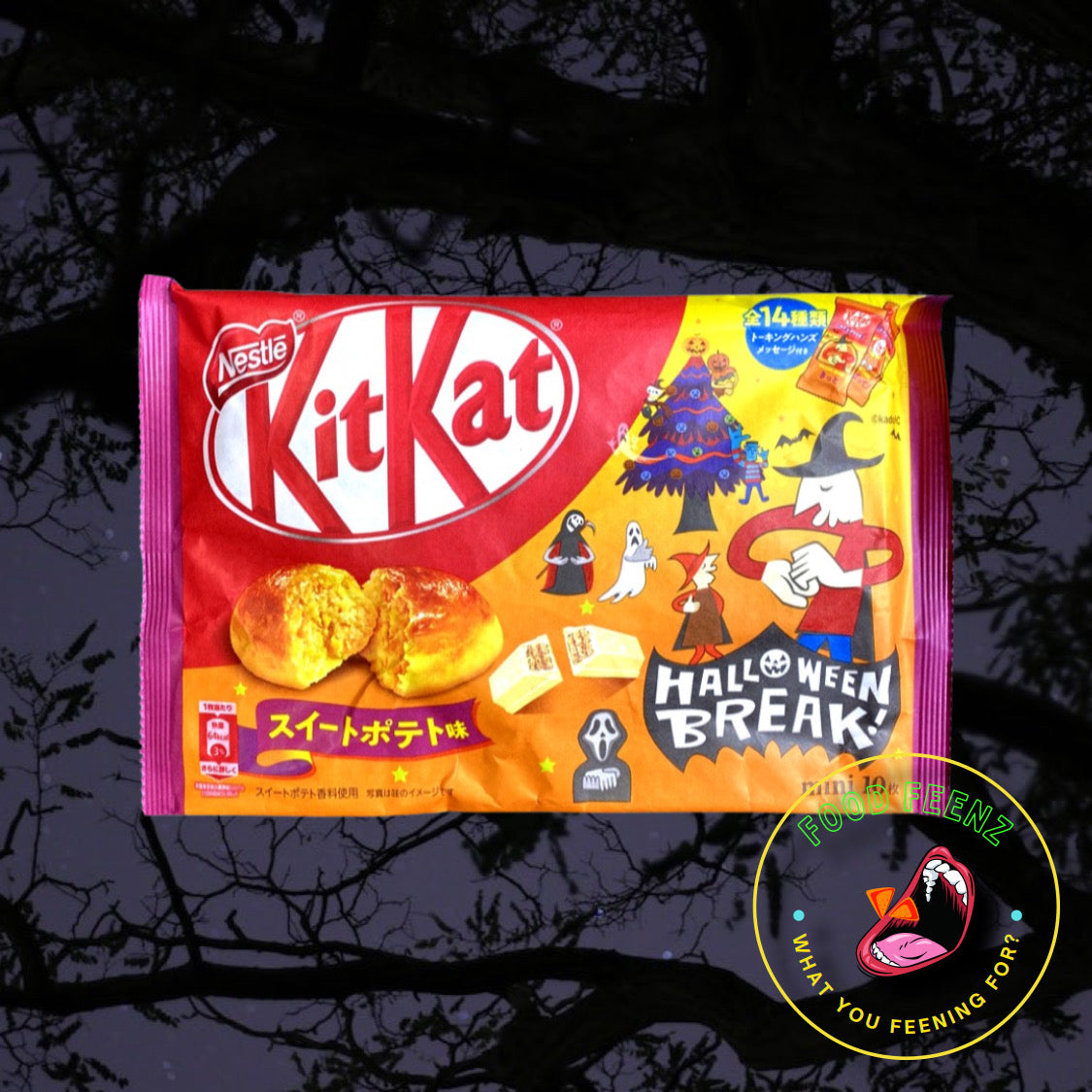 Kit Kat Halloween Break Sweet Potato Flavor (Japan)