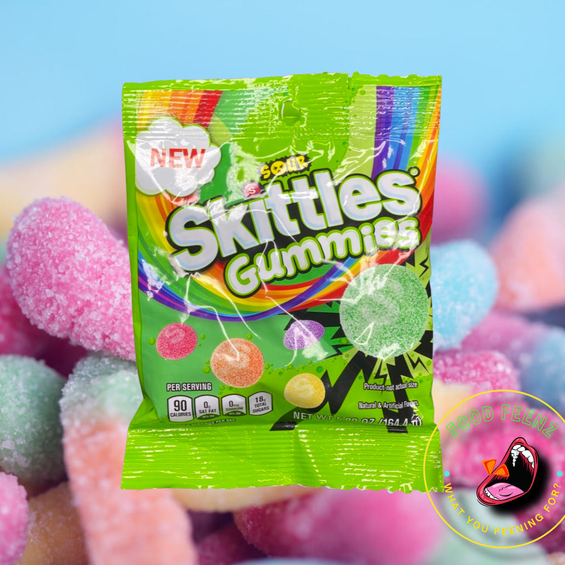 Sour Skittles Gummies (Mexico)