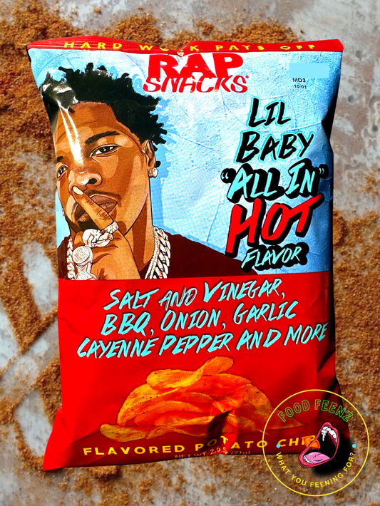 RAP SNACKS Lil Baby "All In"  HOT Flavor