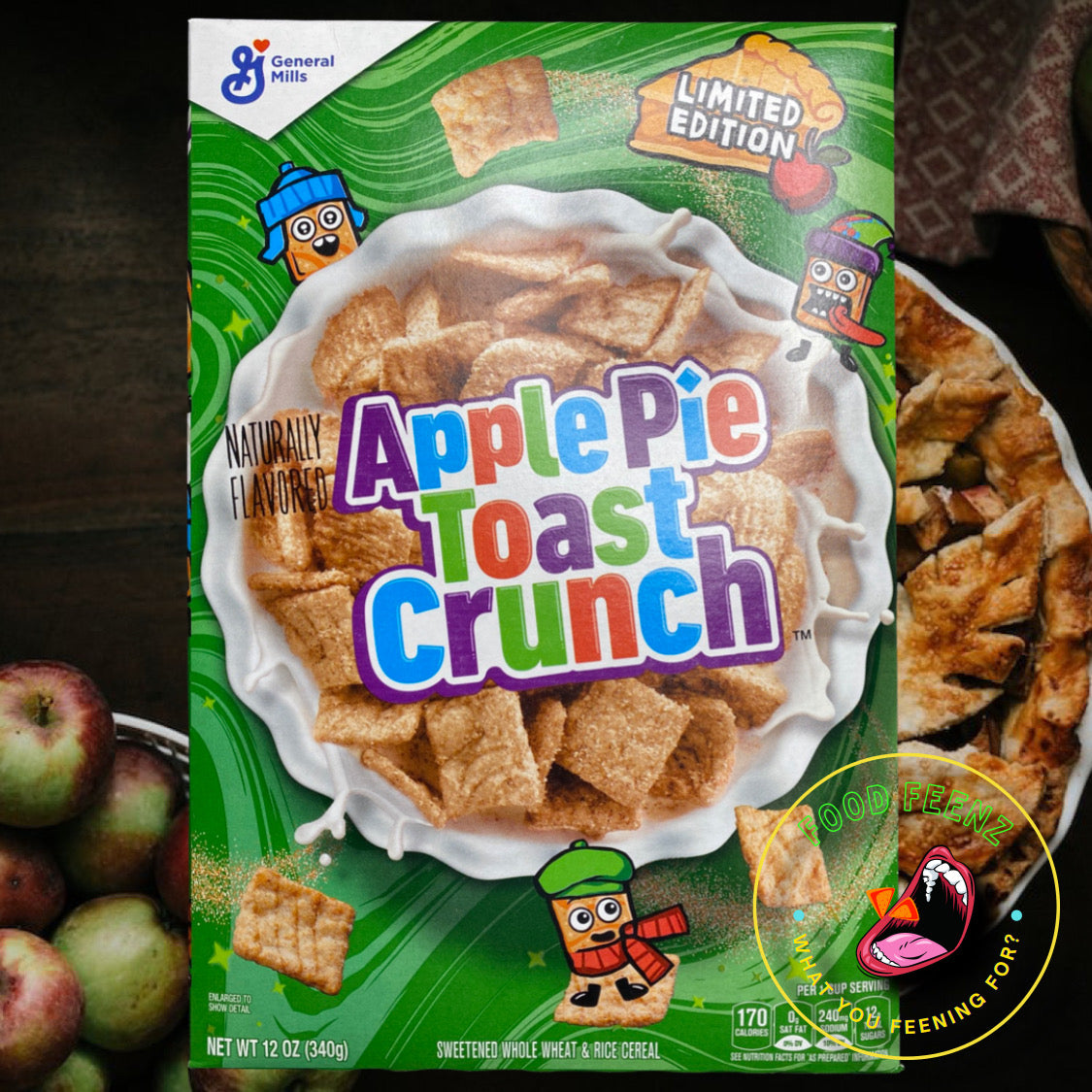 Apple Pie Toast Crunch Cereal (Limited Edition)