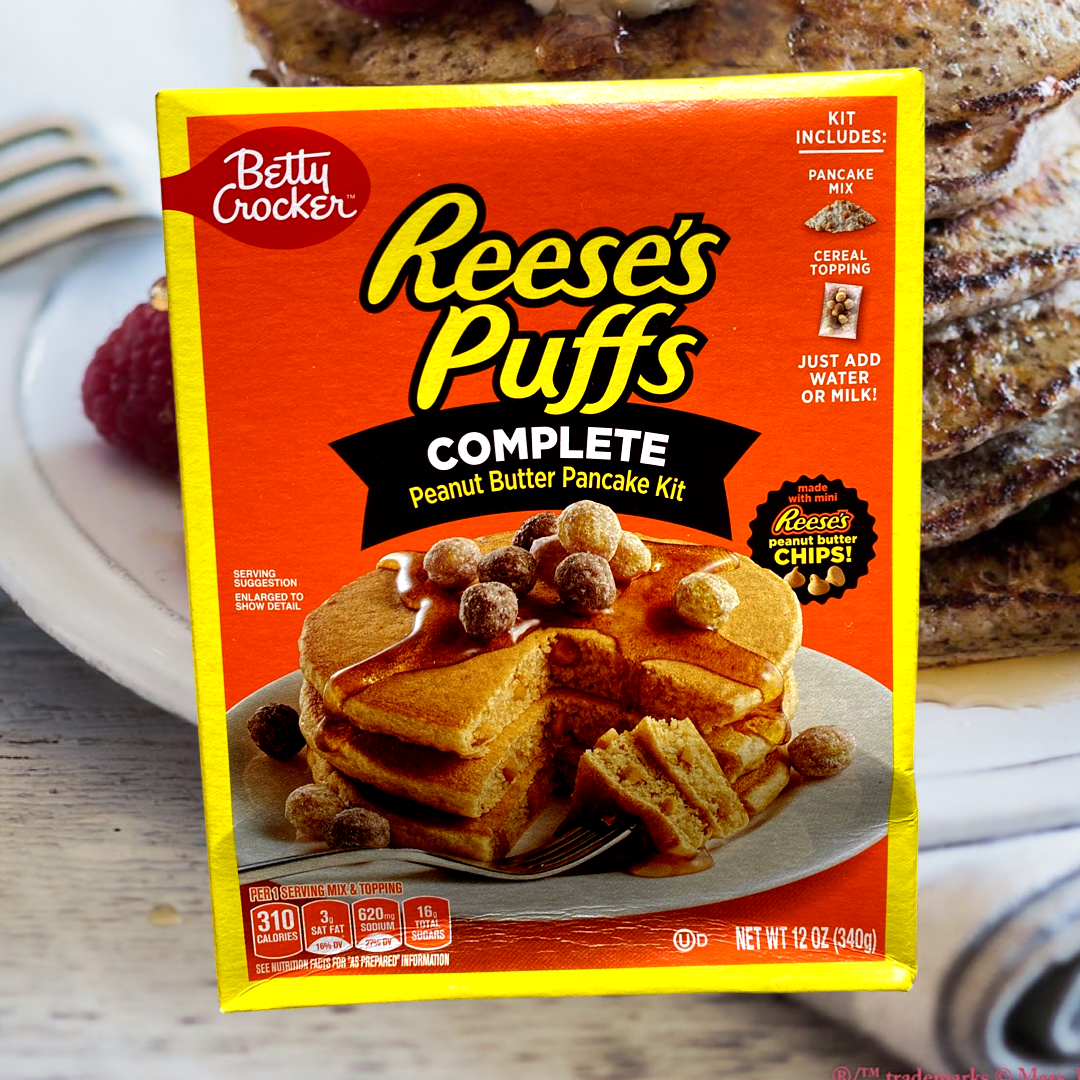 Reese’s Puffs Complete Peanut Butter Pancake Kit