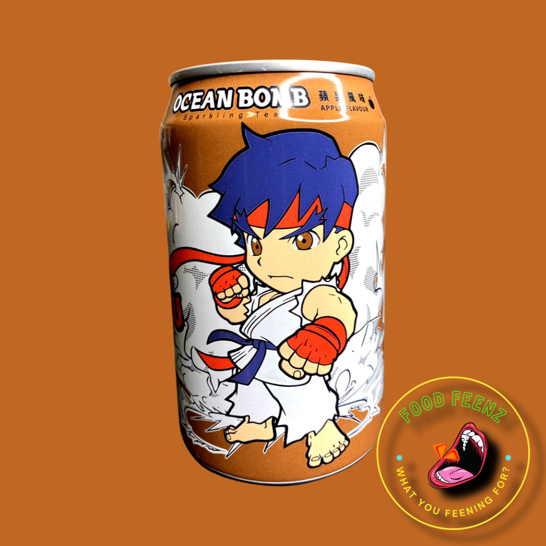 Street Fighter Ocean Bomb Ryu Apple Tea Flavor (Taiwan)