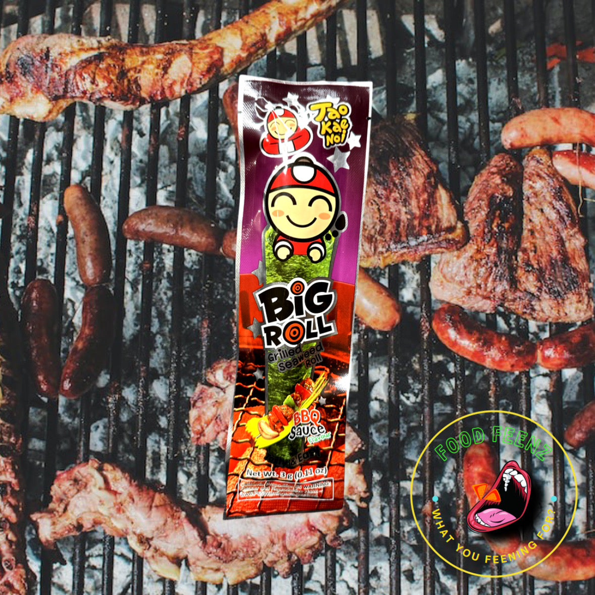 Big Roll Grilled Seaweed BBQ Sauce Flavor (Thailand)