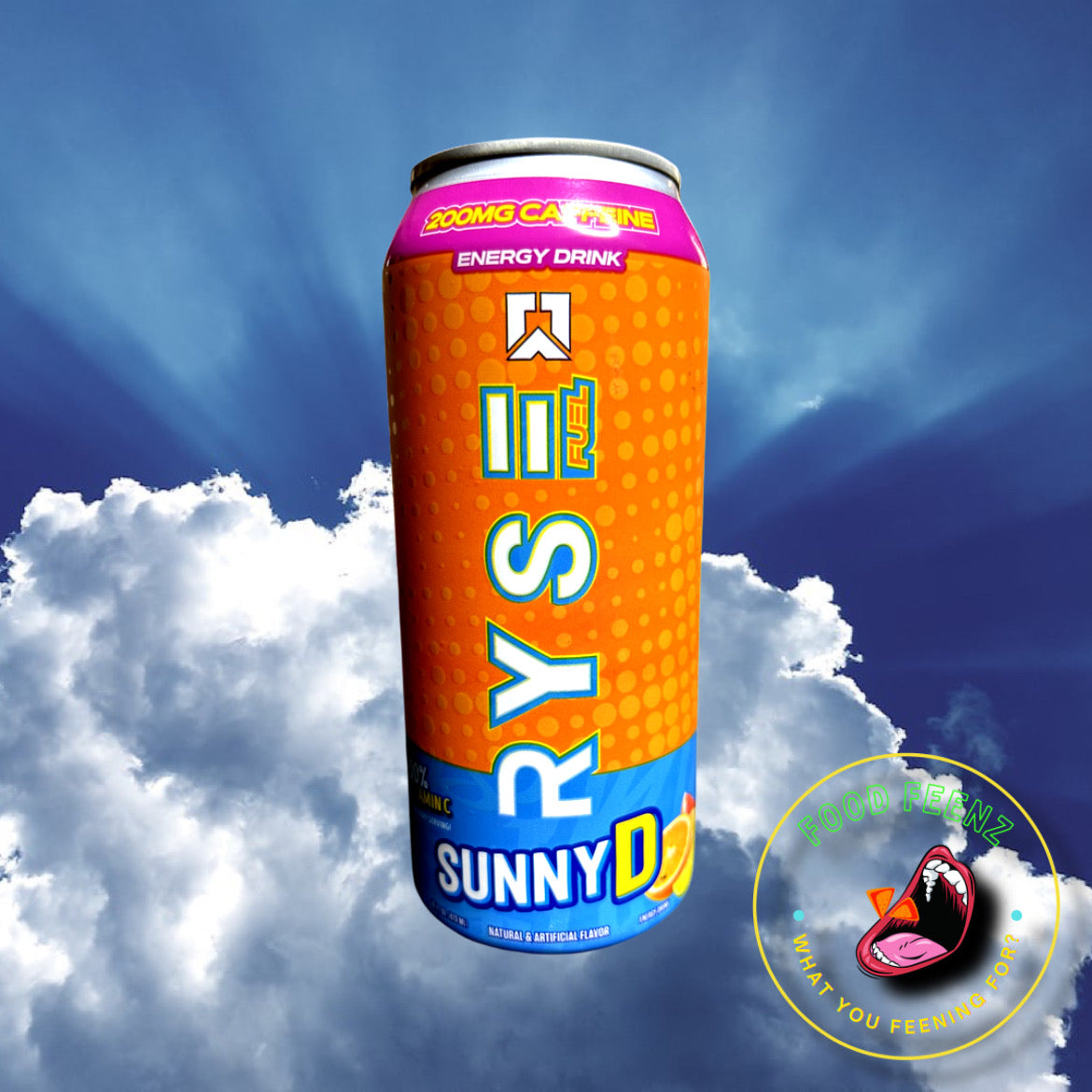 RYSE Fuel Sunny D Flavored Energy Drink